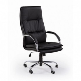 Scaun directorial negru piele ecologica AX Stan