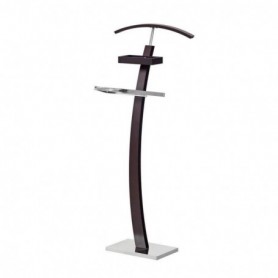 Portmantou dublu cromat AX ZW13, wenge
