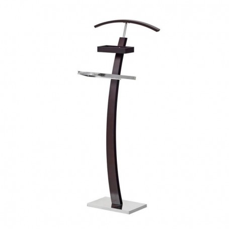 Portmantou dublu cromat AX ZW13, wenge