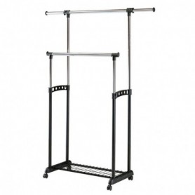 Stender dublu reglabil, otel cromat AX ZU22