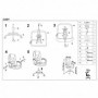 Scaun directorial piele ecologica maro AX Codrin