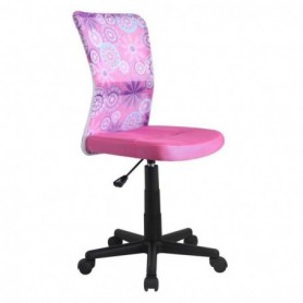 Scaun birou fetite multicolor, mesh AX David