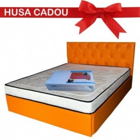 Saltea hipoalergenica AXON Opal Eco Memory, 180x200x17 cm, spuma poliuretanica cu memorie