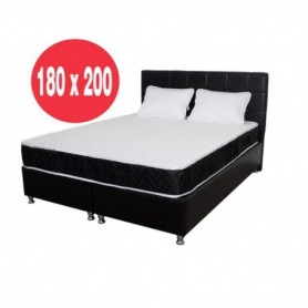 Set saltea superortopedica Lux Moon 180x200 plus 2 perne microfibra 50x70