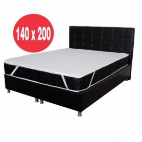Set saltea superortopedica Lux Moon 140x200 plus Husa hipoalergenica