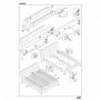 Pat HM Bonita cu somiera piele ecologica 160x200 maro