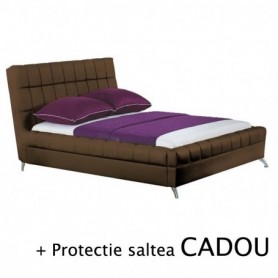 Set pat HM Bonita maro plus saltea Memory Pocket Comfort 160x200
