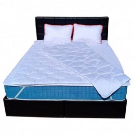 Set saltea Memory Foam PARIS 180x200x23 plus 2 perne 50x70 plus Husa hipoalergenica plus Pilota microfibra vara 200x220