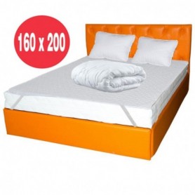 Set Avantaj saltea Orion Spring Comfort 160x200 plus 2 perne 50 x70 plus Husa plus Pilota microfibra iarna 180x200