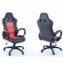 Scaun directorial SL Q029 negru - rosu