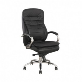 Scaun directorial negru piele ecologica AX Z154