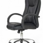 Scaun directorial negru, piele ecologica AX Relu