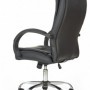 Scaun directorial negru, piele ecologica AX Relu