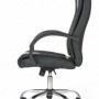 Scaun directorial negru, piele ecologica AX Relu