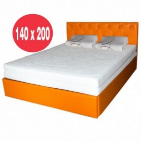 Set Saltea Cronos HR Spring Comfort 140x200 plus 2 perne ortopedice memory SB 52x32 cm