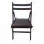 Scaun bucatarie pliant lemn de fag culoare wenge